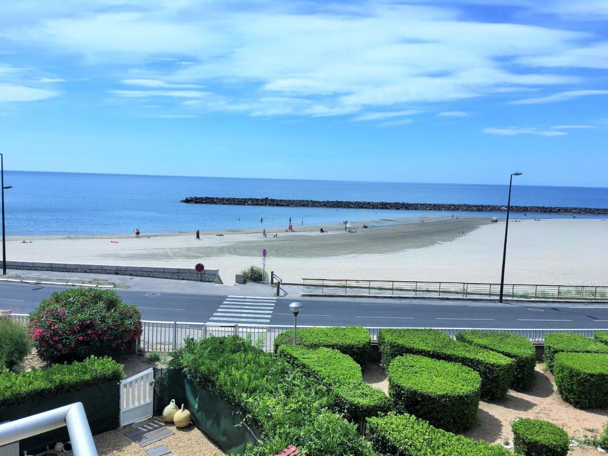 T2 En 1Ere Ligne Mer Avec Parking Sète Exteriör bild
